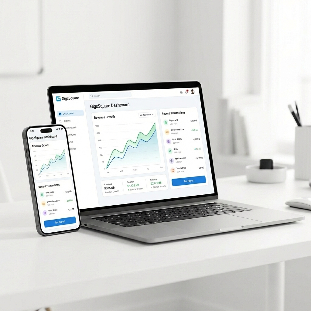 GigsSquare Dashboard